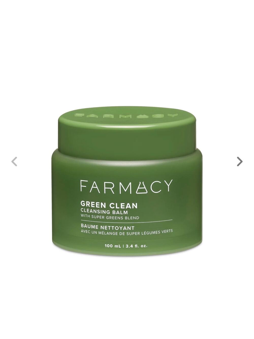 Farmacy Green Clean Super Greens Cleansing Balm Clean Beauty 3.4oz 100ml- NWT